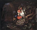 Abraham Mignon The Nature as a Symbol of Vanitas painting